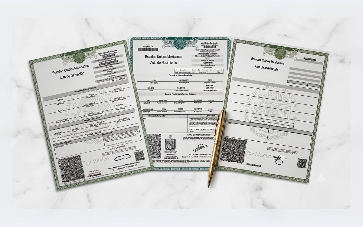 Servicio de solicitud de actas