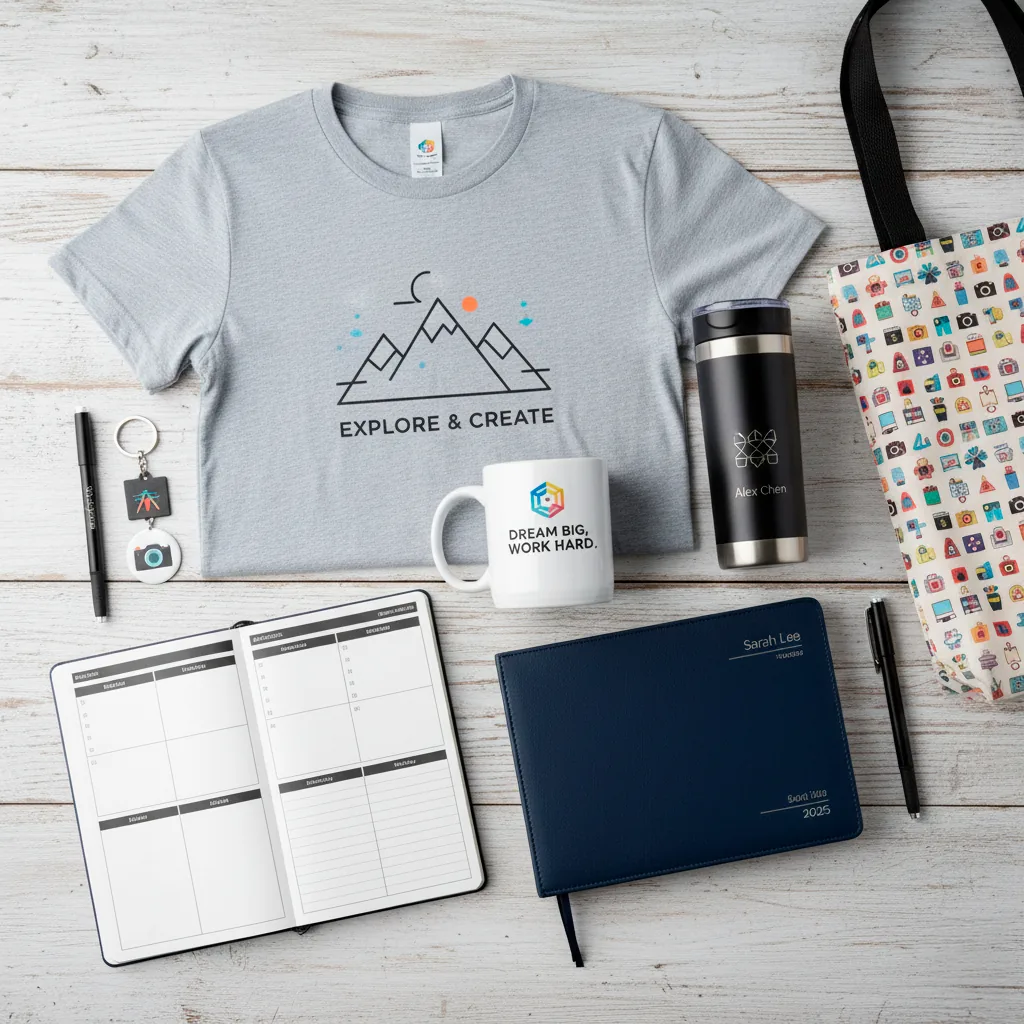 Productos ilustrativos para personalizacion por sublimacion